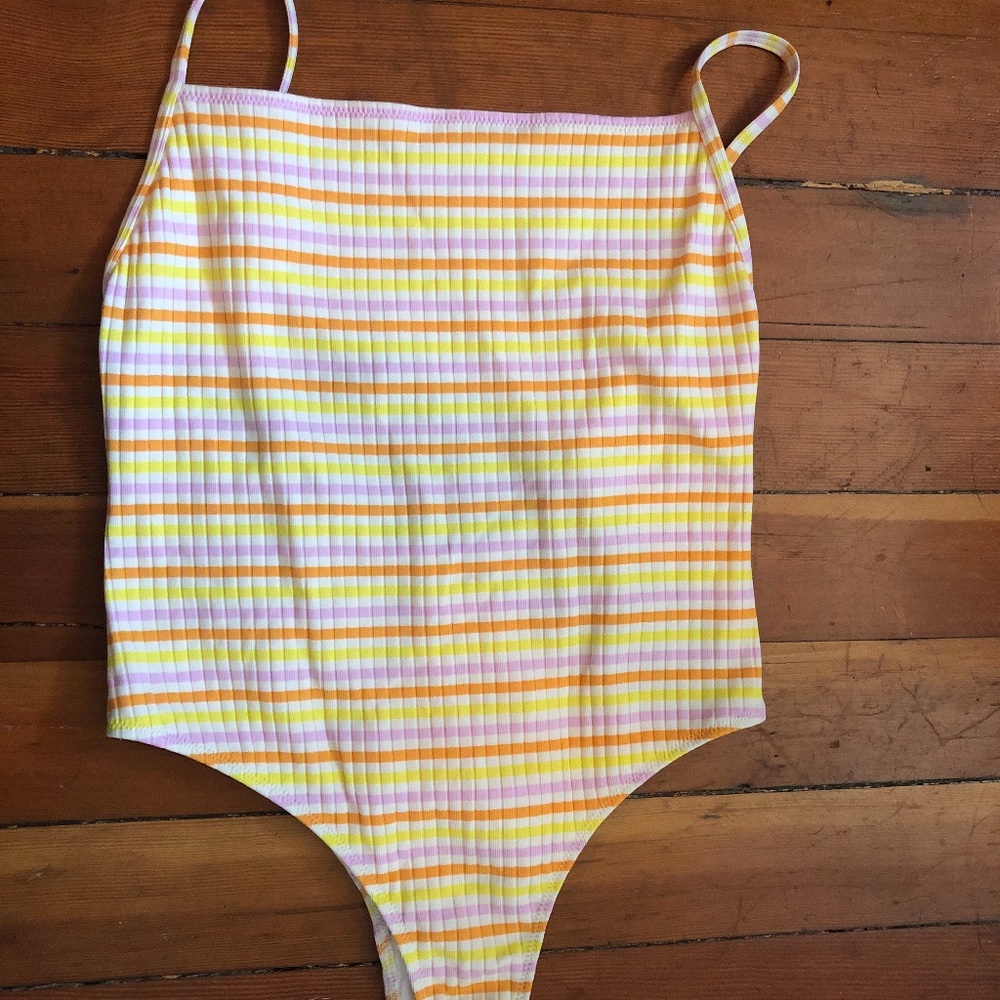 Solid & Striped one piece swimsuit